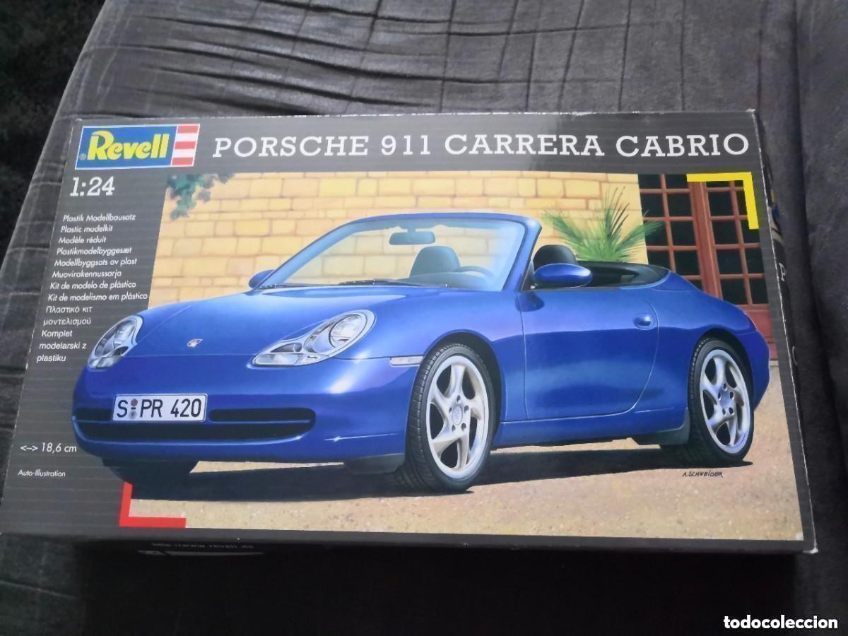 Maquetas: Maqueta REVELL PORCHE 911 CARRERA CABRIO ESCALA 1/24
