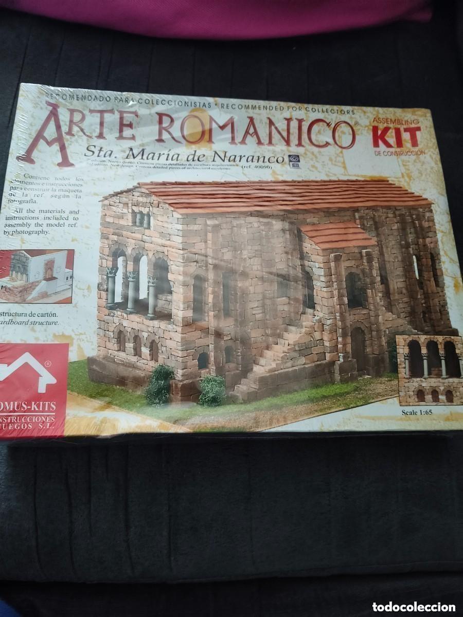 Maquetas: LOTE CONSTRUCION ARTE ROMANICO SANTA MARIA DEL NARANCO ASSEMBLIT KIT CONSTRUCIO (sin abrir)NN