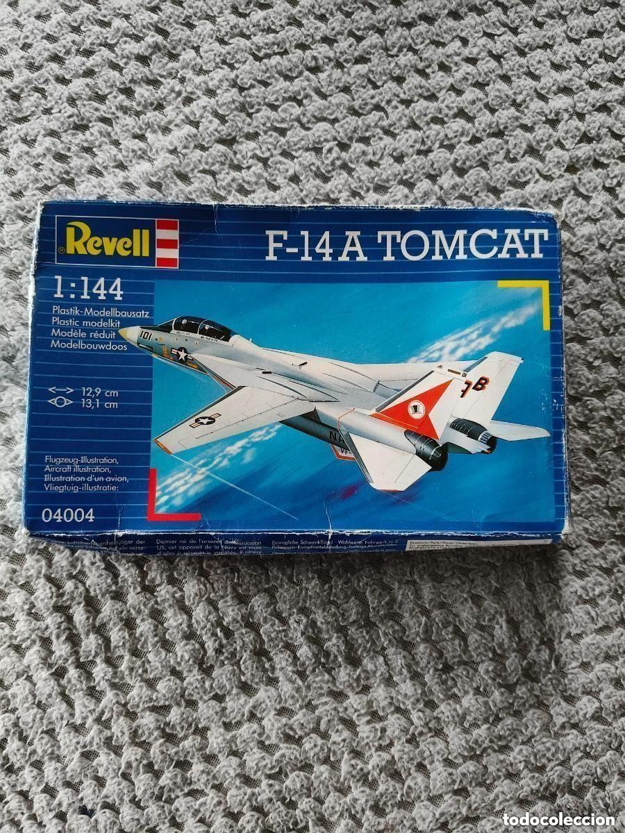 Maquetas: MAQUETA Caza f-14 A TOMCAT revell escala 1: 144