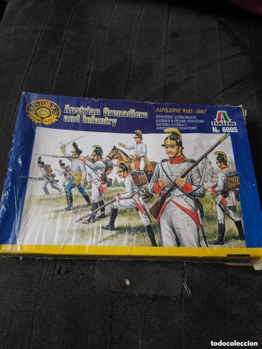 Maquetas: Set de soldados de infanter&iacute;a y granaderos austriacos de las Guerras Napole&oacute;nicas de Italeri,