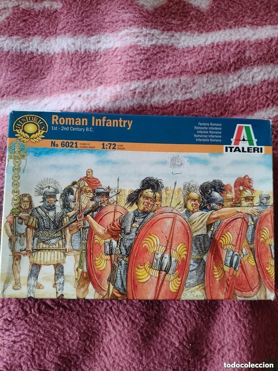 Maquetas: MAQUETA Kit de maqueta de pl&aacute;stico a escala 1/72 de infanter&iacute;a romana Italeri 6021 (siglo I a. C.)