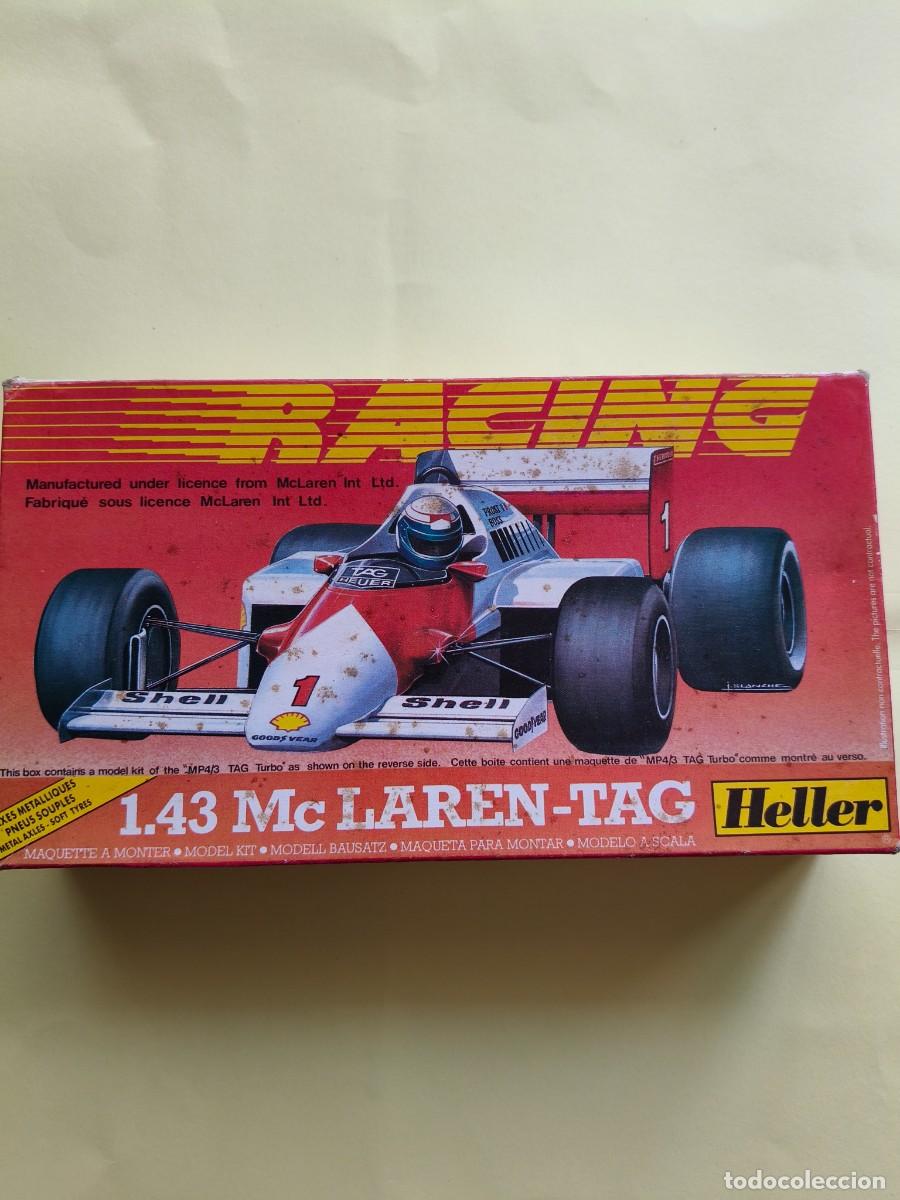 Maquetas: MAQUETA HELLER monoplaza de F&oacute;rmula 1 McLaren TAG de la marca francesa Heller (referencia 80100)