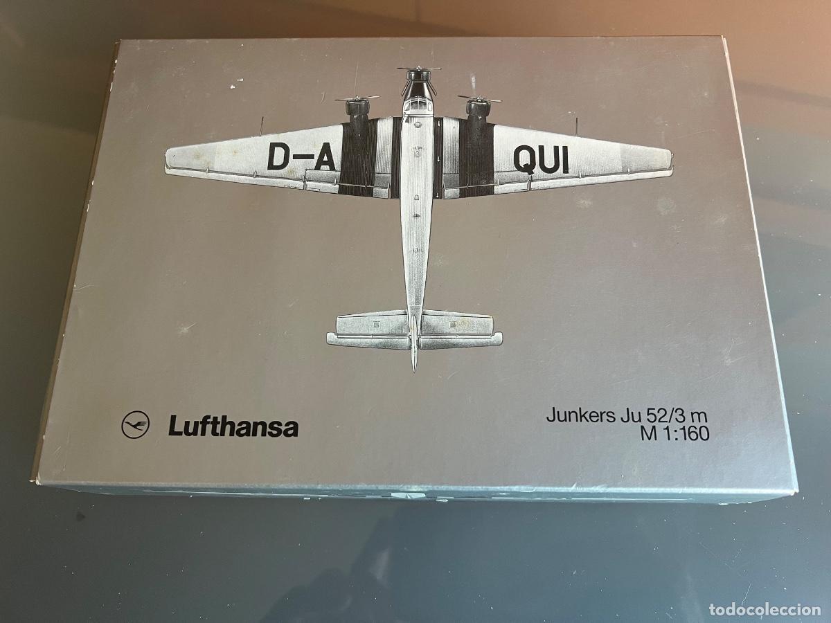Maquetas: AVION JUNKERS JU 52/3M LUFTHANSA ESCALA 1:160 HERPA