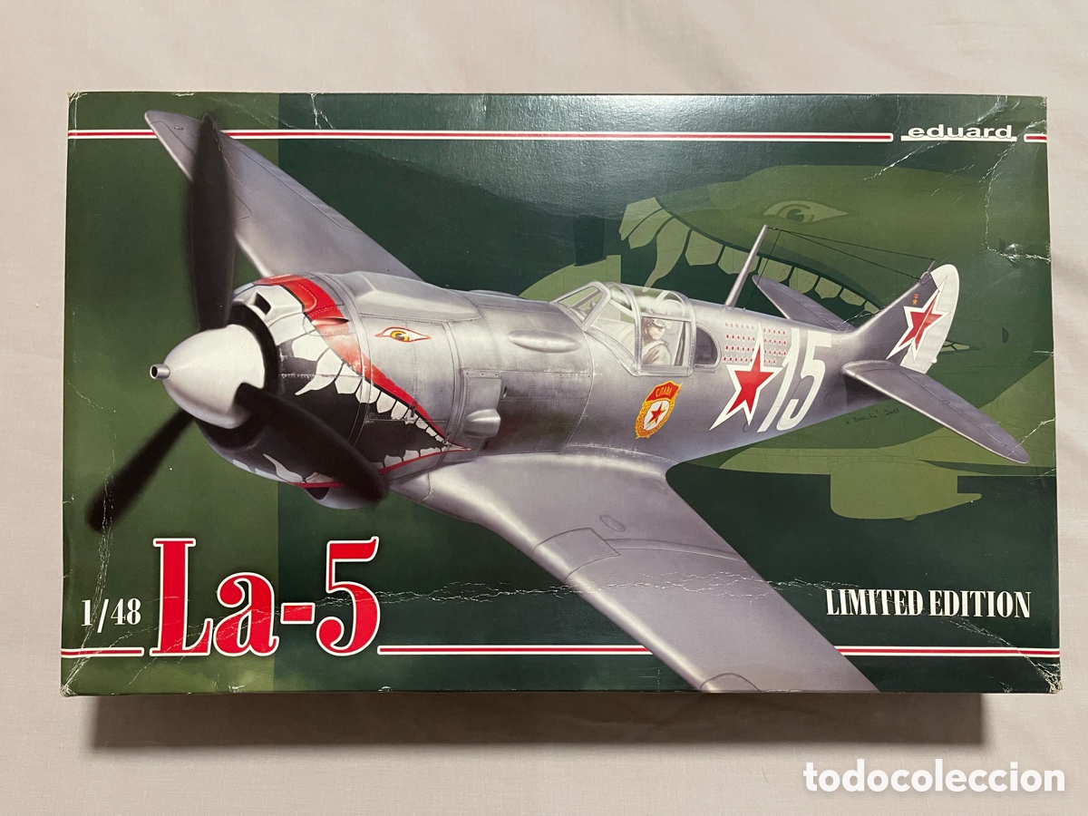 Maquetas: LAVOCHKIN La-5 1:48 Limited Edition EDUARD (ZVEZDA) 1184 maqueta avi&oacute;n