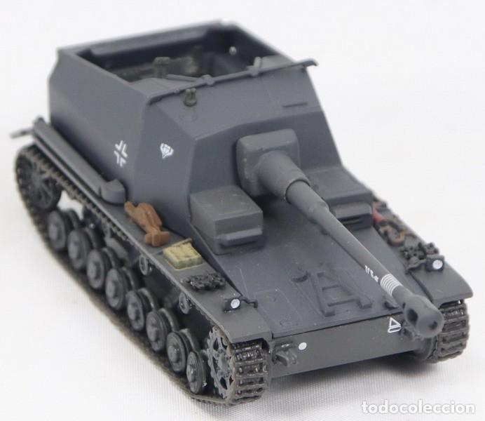 Maquetas: Maqueta cazacarros 10,5 cm K gepanzerte Selbstfahrlafette - Dicker Max Altaya 1/72 montado y pintado