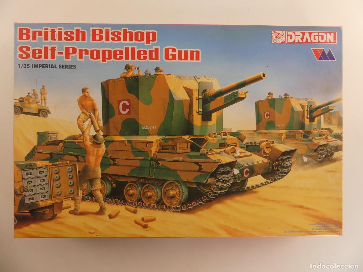 Maquetas: MODEL KIT DE ESCALA 1/35 BRITISH BISHOP SELF PROPELLED GUN