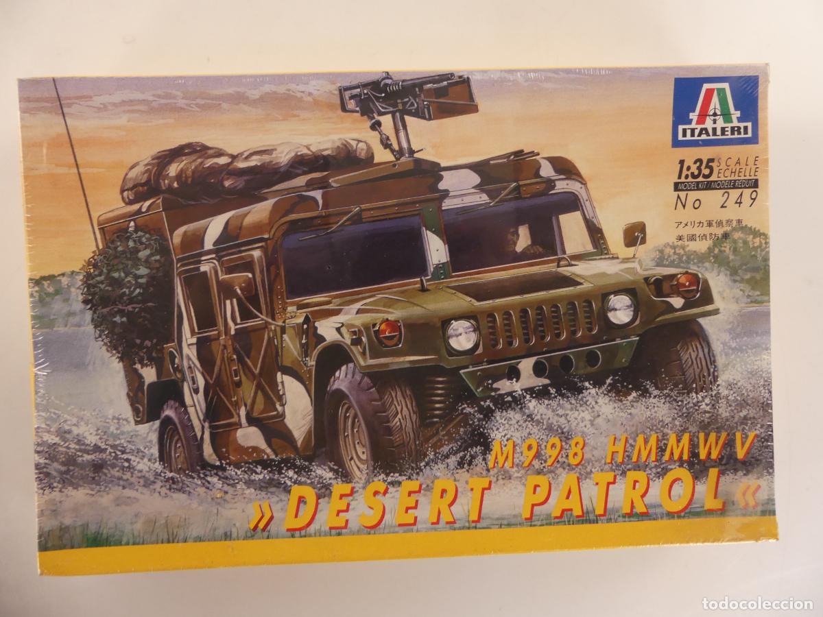 Maquetas: KIT MAQUETA DE ESCALA 1/35 HMMWV DESERT PATROL DE ITALERI