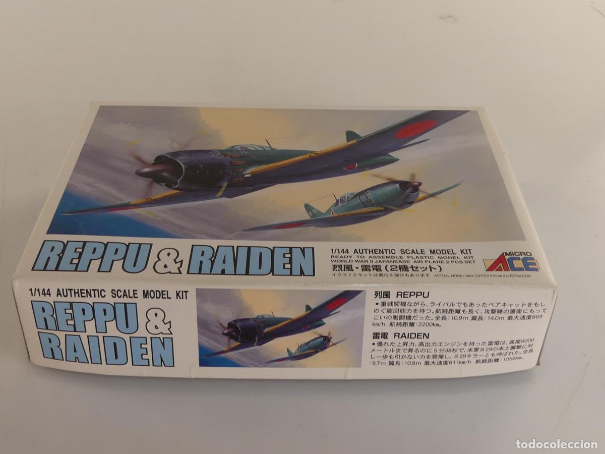 Maquetas: MODEL KIT DE ESCALA 1/144 REPPU & RAIDEN