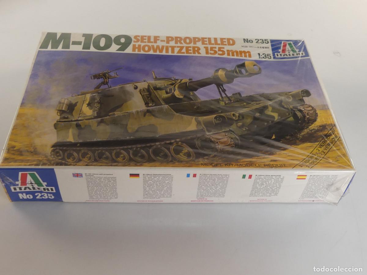 Maquetas: MODEL KIT DE ESCALA 1/35 M-109 SELF PROPELLED HOWITZER 155 MM - Foto 2