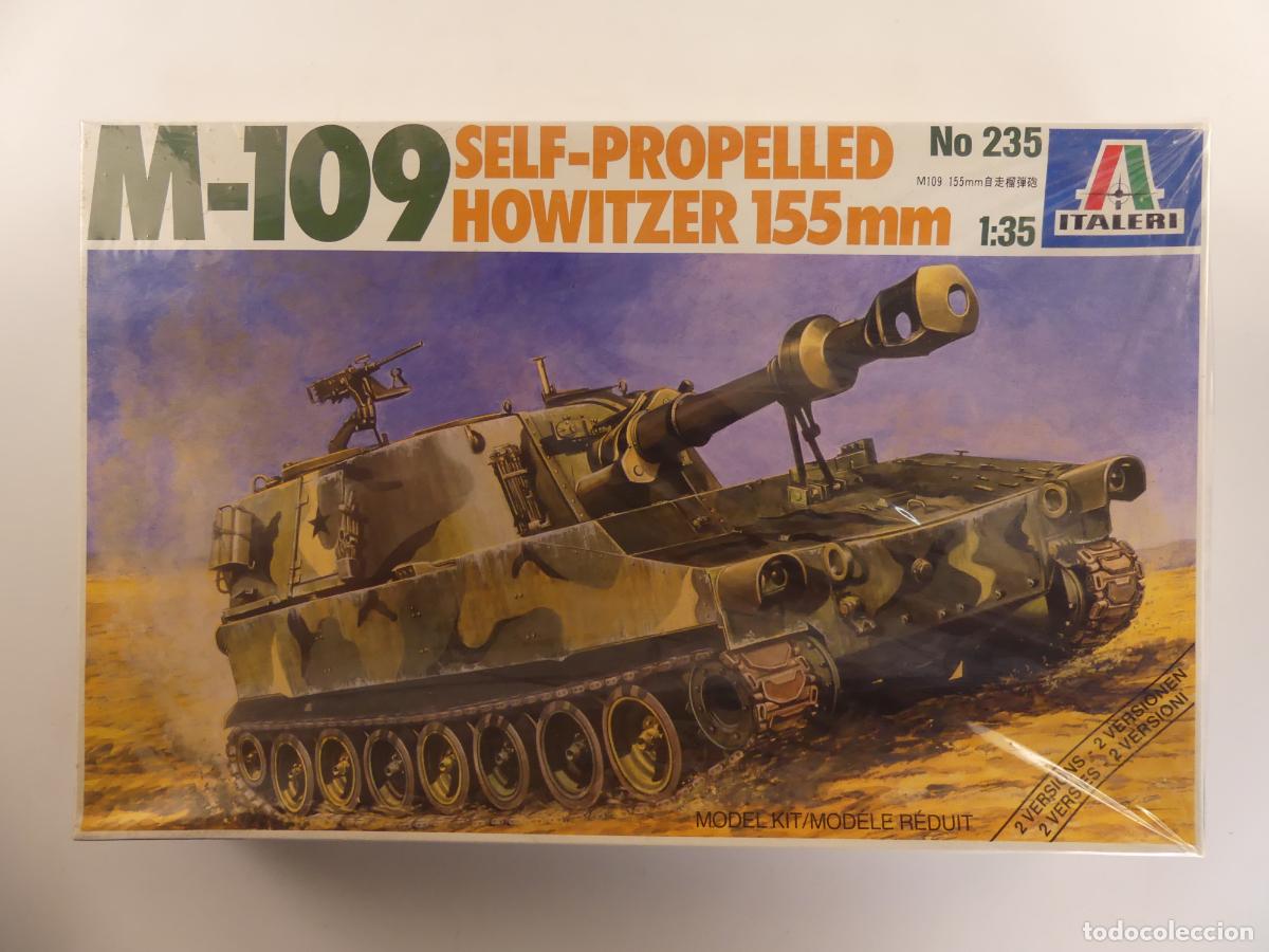 Maquetas: MODEL KIT DE ESCALA 1/35 M-109 SELF PROPELLED HOWITZER 155 MM