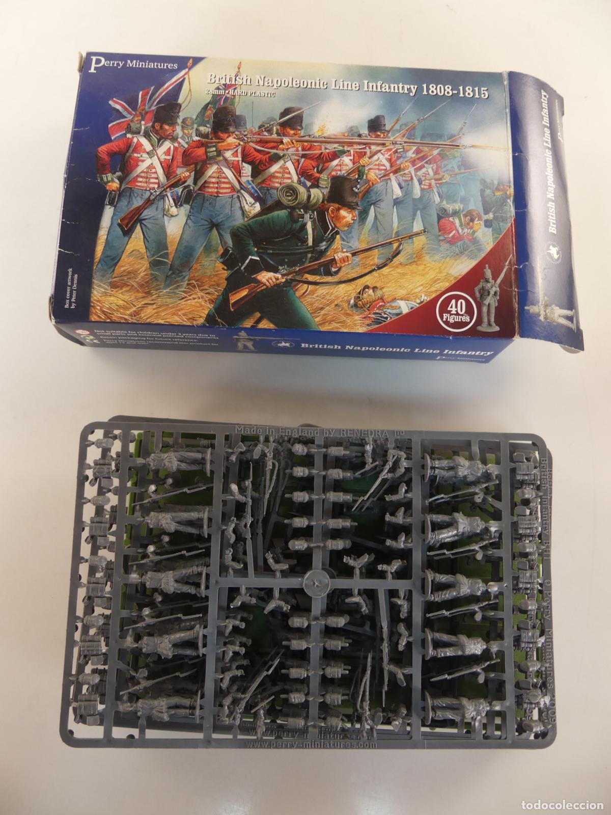 Maquetas: KIT BRITISH NAPOLEONIC LINE INFANTRY 1808-1815-PERRY MINIATURES