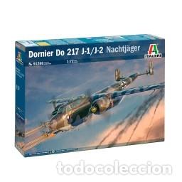 Maquetas: Maqueta Italeri Avi&oacute;n Dornier Do 217 J1/J2 Nachtj&auml;ger. Escala 1:72 Novedad