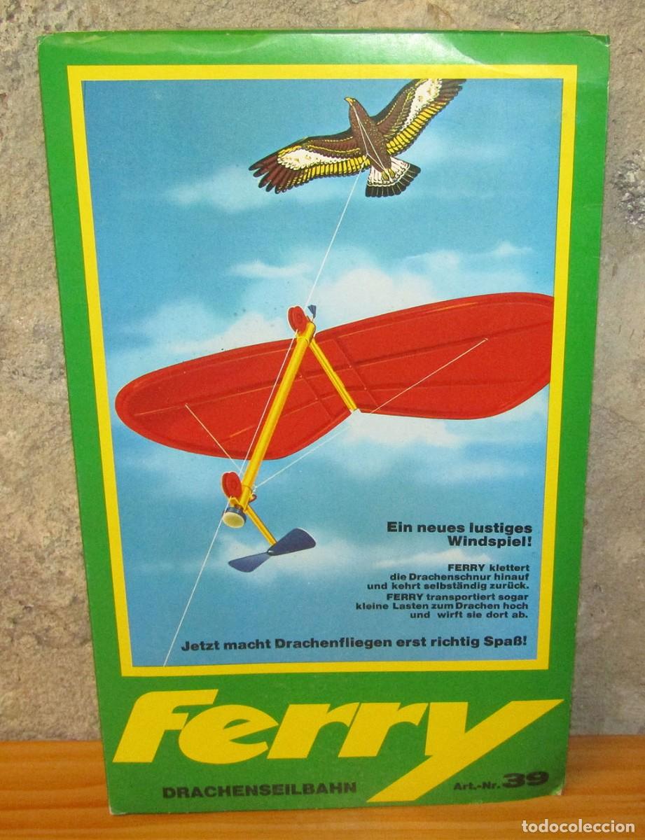Maquetas: ANTIGUO SET FERRY G&Uuml;NTHER Art. 39, Drachenseilbahn - A&Ntilde;OS 70/80 - NUEVO Y EN SU CAJA ORIGINAL