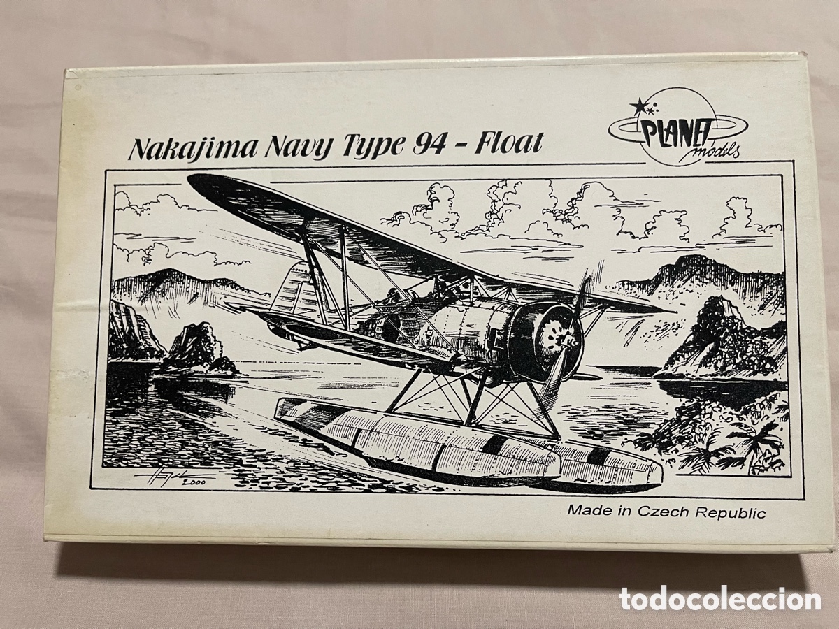 Maquetas: Nakajima Navy Type 94 - Float 1:48 PLANET MODELS 074 maqueta avi&oacute;n hidroavi&oacute;n