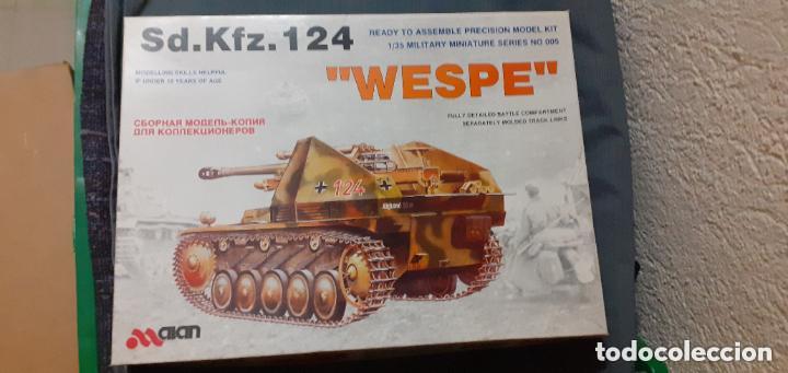 Maquetas: s.d.k.f.z. 124 wespe