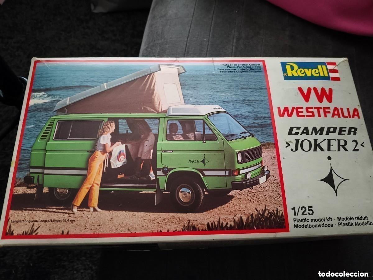 Maquetas: Revell VW T3 Westfalia Joker Camper Kit de modelo de pl&aacute;stico 1/25 7329