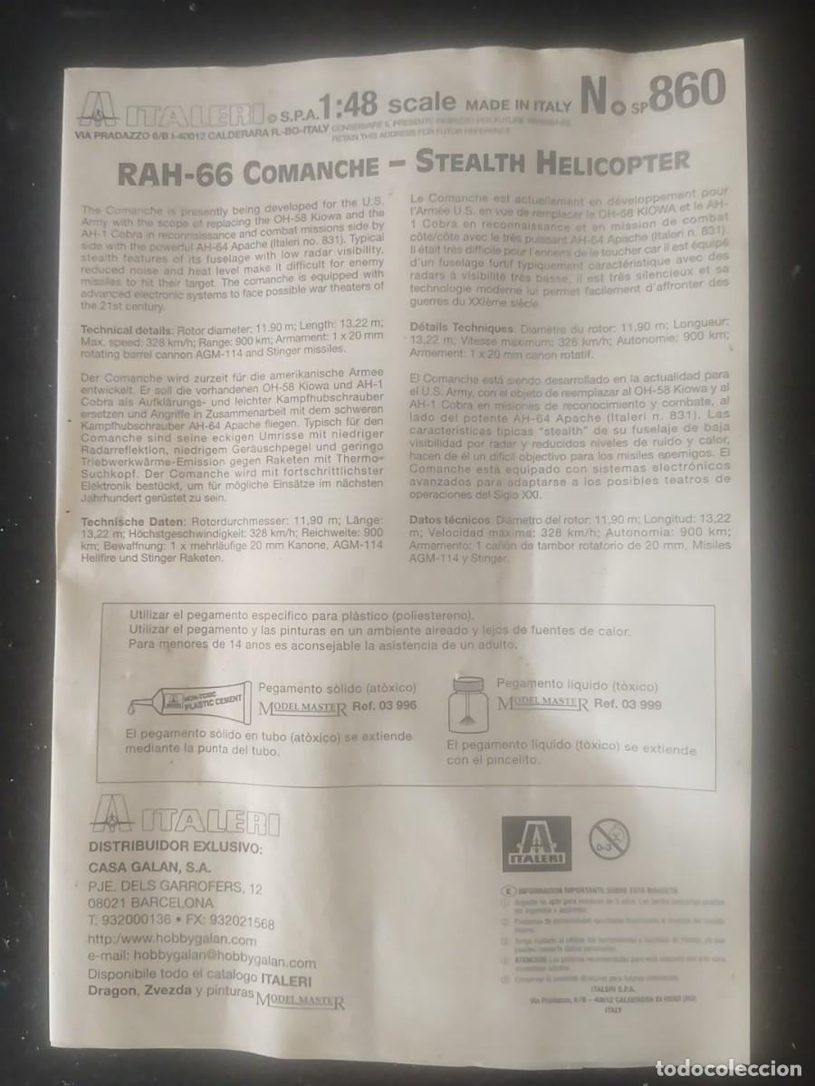 Maquetas: RAH-66 COMANCHE. REVELL ESCALA 1/48