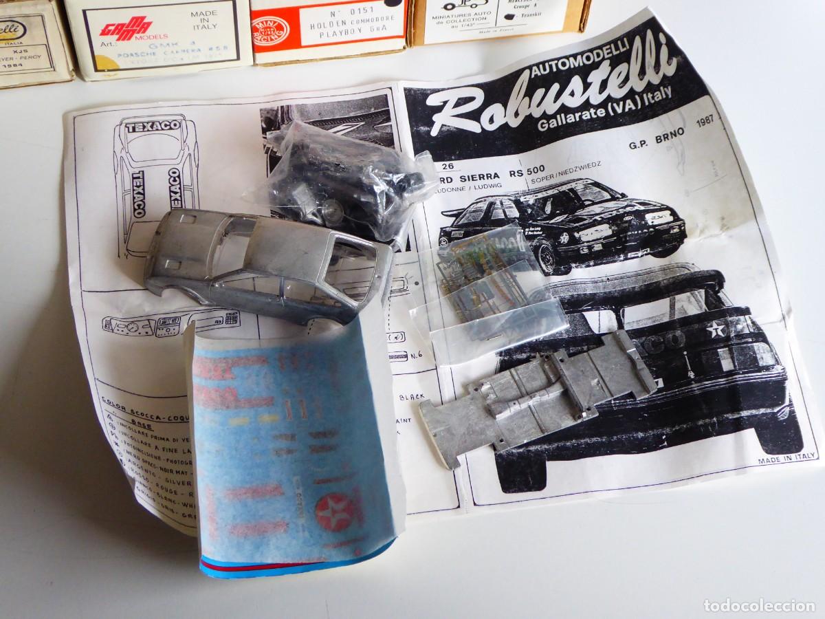 Maquetas: 1/43 Robustelli Kit Meri Kits Chiapatti Ford Sierra Cosworth Texaco #7 Eggenberger 500 KM Brno 1987