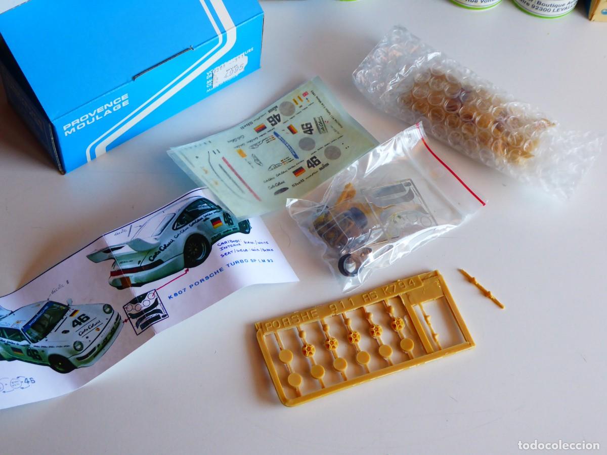 Maquetas: 1/43 Provence Moulage Kit Porsche 911 Turbo SP Carlo Colucci #46 24H Le Mans 1993