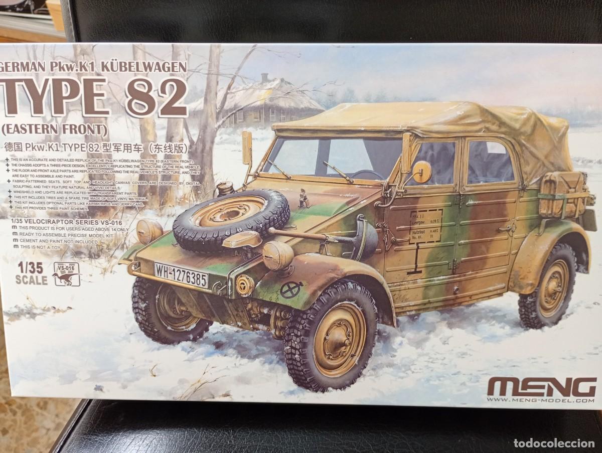 Maquetas: Maqueta auto Kubelwagen 82 Frente Ruso escala 1/35 Meng Precintada