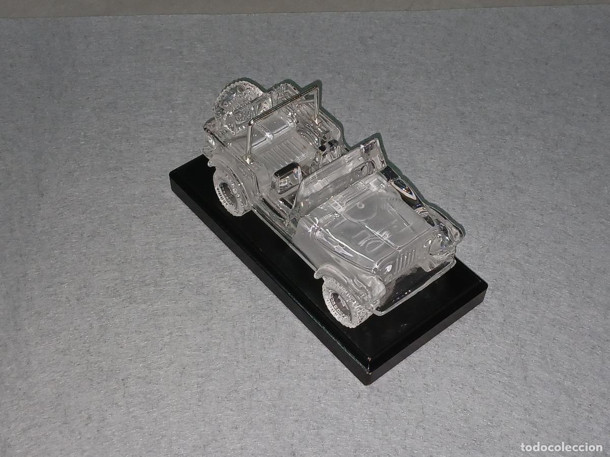 Maquetas: Jeep renegade CJ-7 de cristal, 17cm de largo