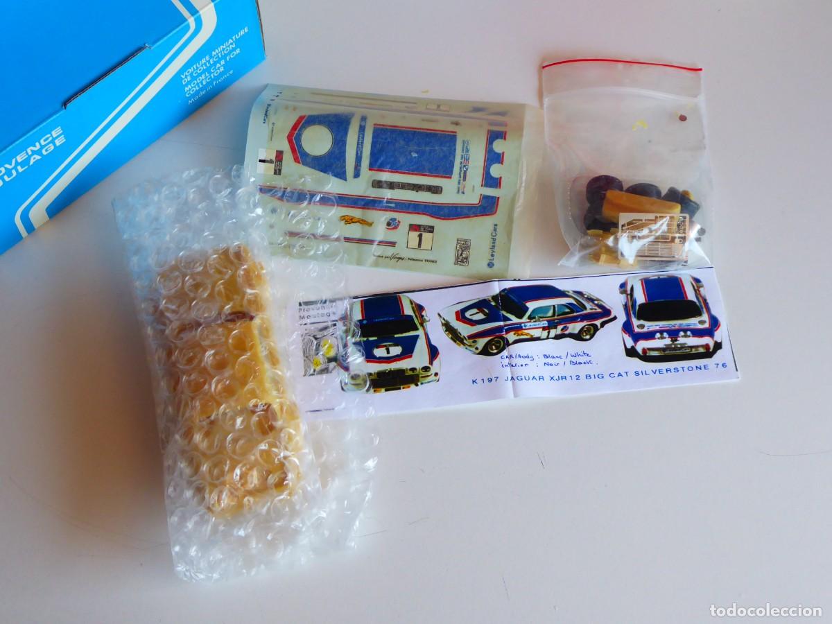 Maquetas: 1/43 Provence Moulage Kit Jaguar XJ XJR 12 C Big Cat Leyland Cars #1 Silverstone 1976