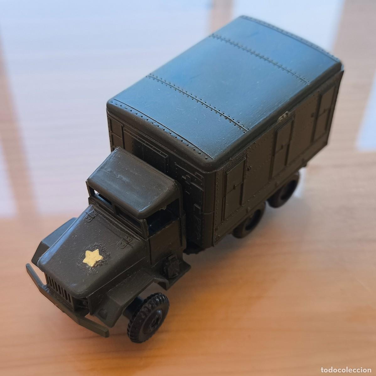 Maquetas: MINIATURA CAMION DE TRANSPORTE MILITAR GMC - 211 , MARCA EKO , MADE IN SPAIN
