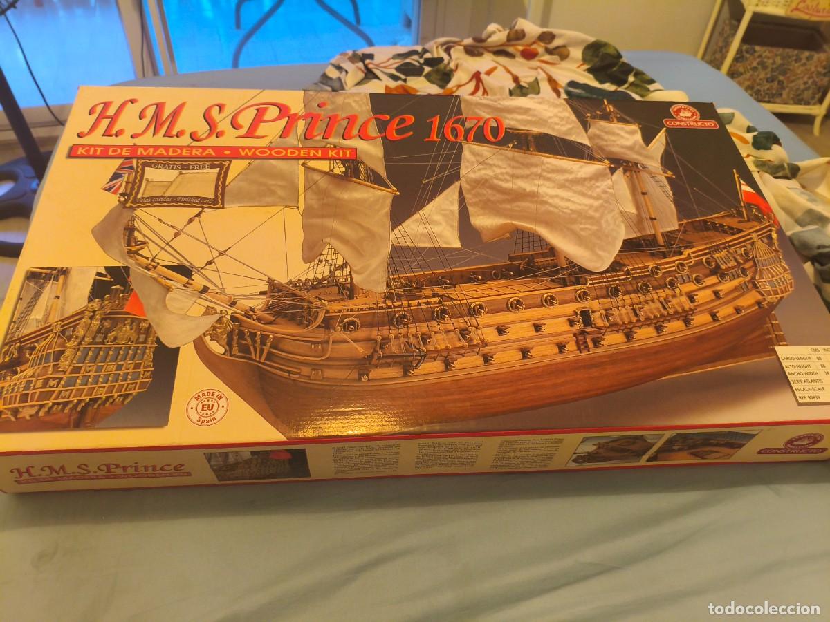 Maquetas: Maqueta HMS PRINCE 1670