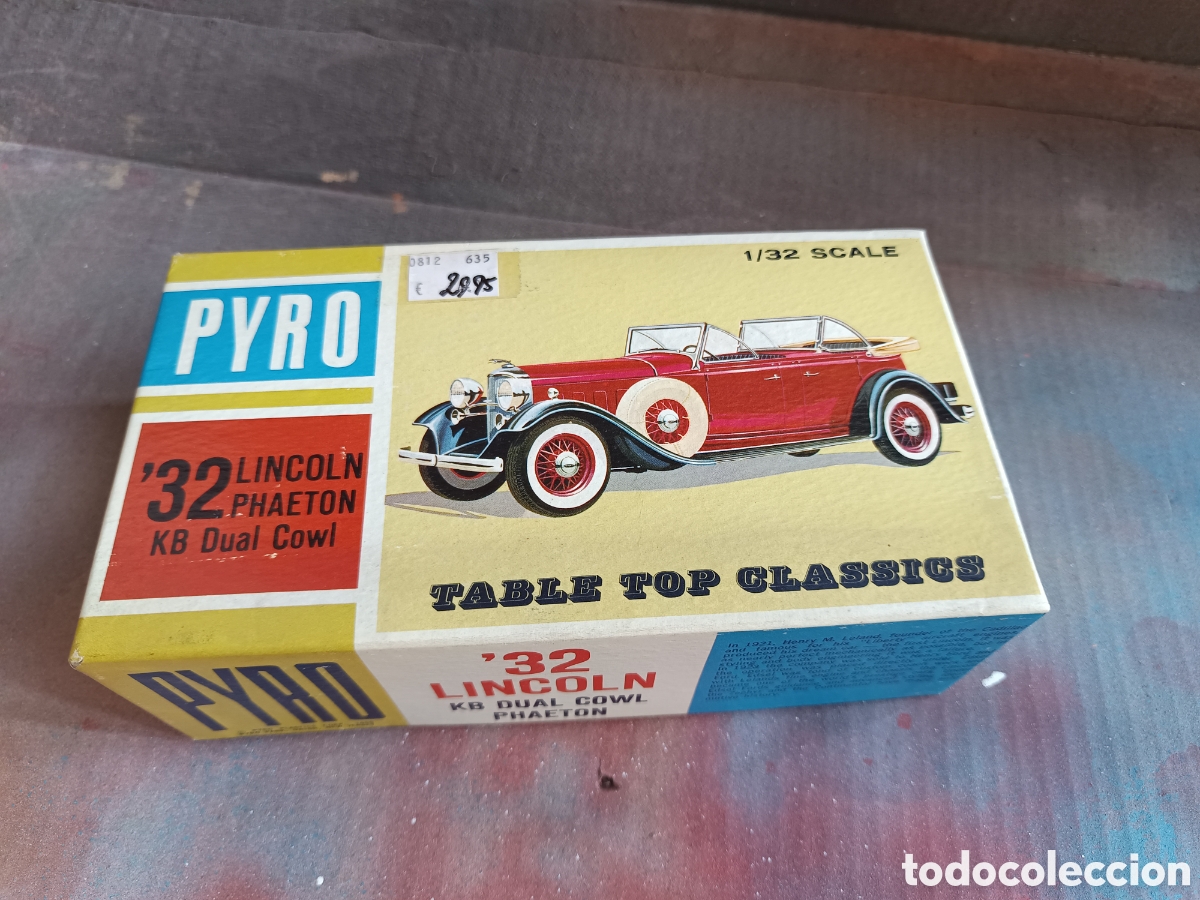 Maquetas: Maqueta PYRO Lincoln Phaeton KB Dual Cowl 1:32