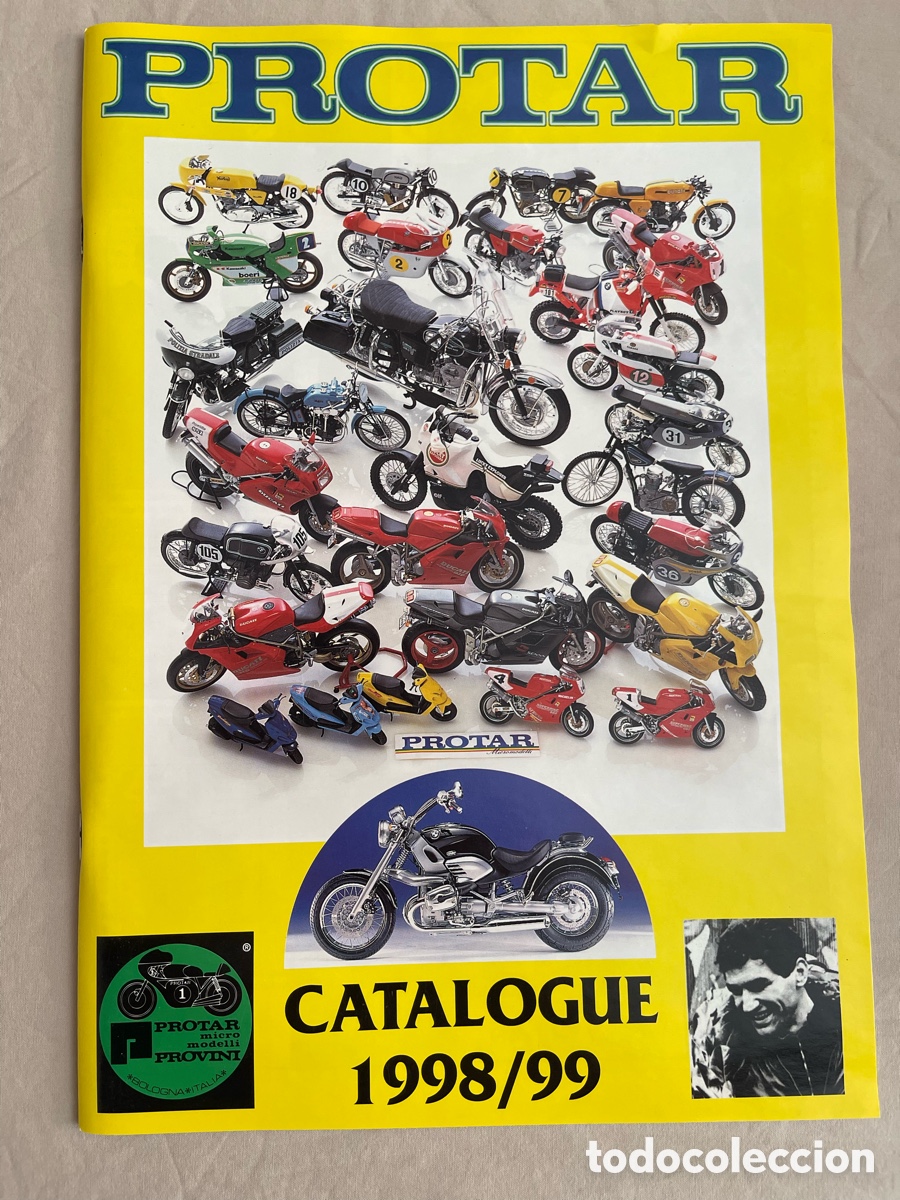 Maquetas: PROTAR CATALOGO 1998/99 maqueta moto coche 1:6 1:9 1:16 1:12 1:20 1:24