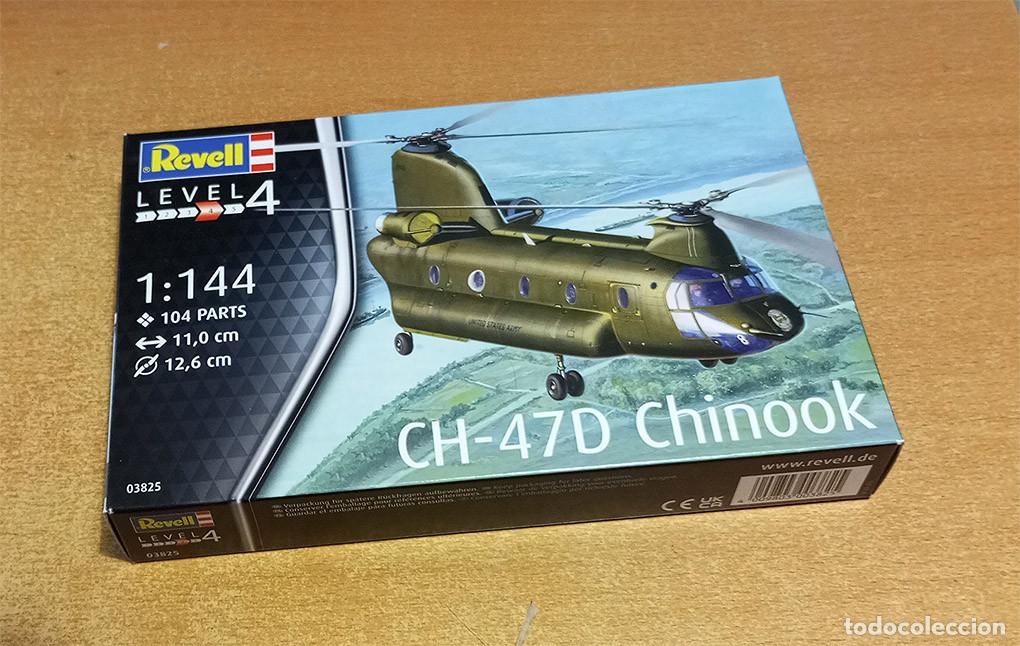 Models: Maqueta del Helic&oacute;ptero de transporte Boeing CH-47D &rdquo;Chinook&rdquo; de Revell a 1/144