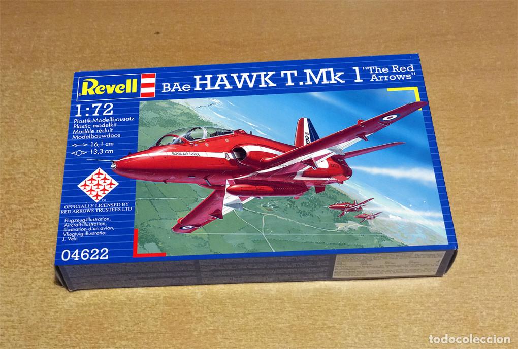 Maquetas: Maqueta del Entrenador BAe Hawk T. Mk 1 de los &ldquo;Red Arrows&rdquo; de Revell a 1/72