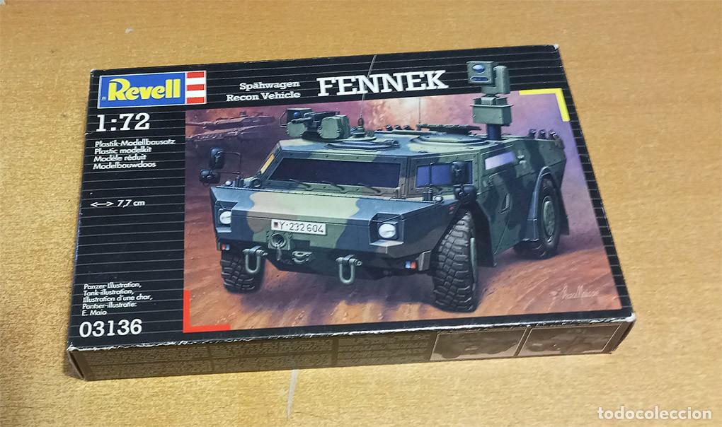 Maquetas: Maqueta del Veh&iacute;culo de reconocimiento armado alem&aacute;n Fennek de Revell a 1/72