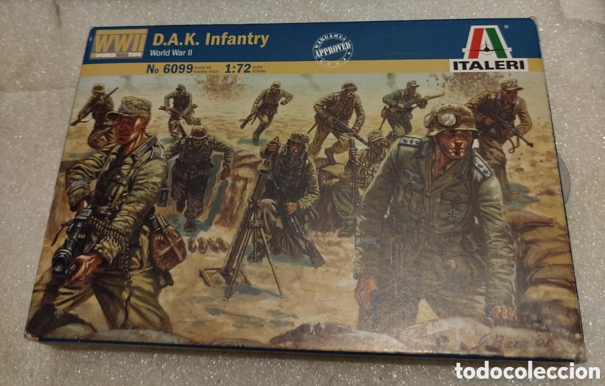 Maquetas: Italeri. Infanteria alemana. World war II