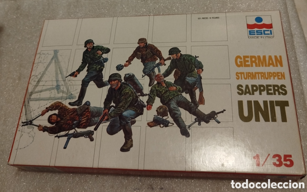 Maquetas: German Sturmtruppen Sappers Unit a escala 1/35 - Foto 1