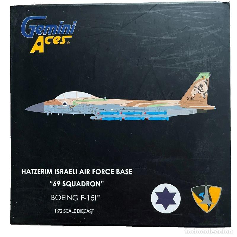 Maquetas: Gemini Jets Aces GAIAF7002 Boeing F-15I Ra'am IDF/AF 69th (Hammers) Sqn, Nellis AFB, Red Flag 2004