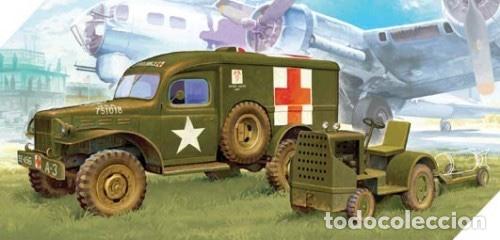 Maquetas: ACADEMY - U.S. Ambulance & Towing Tractor 13403