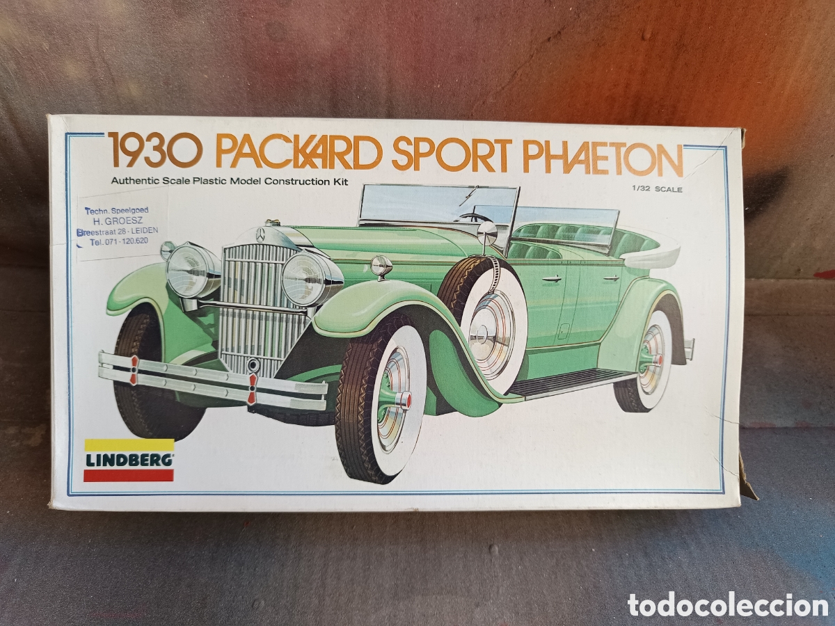 Maquetas: Maqueta Lindberg Packsrd Sport Phaeton 1:32