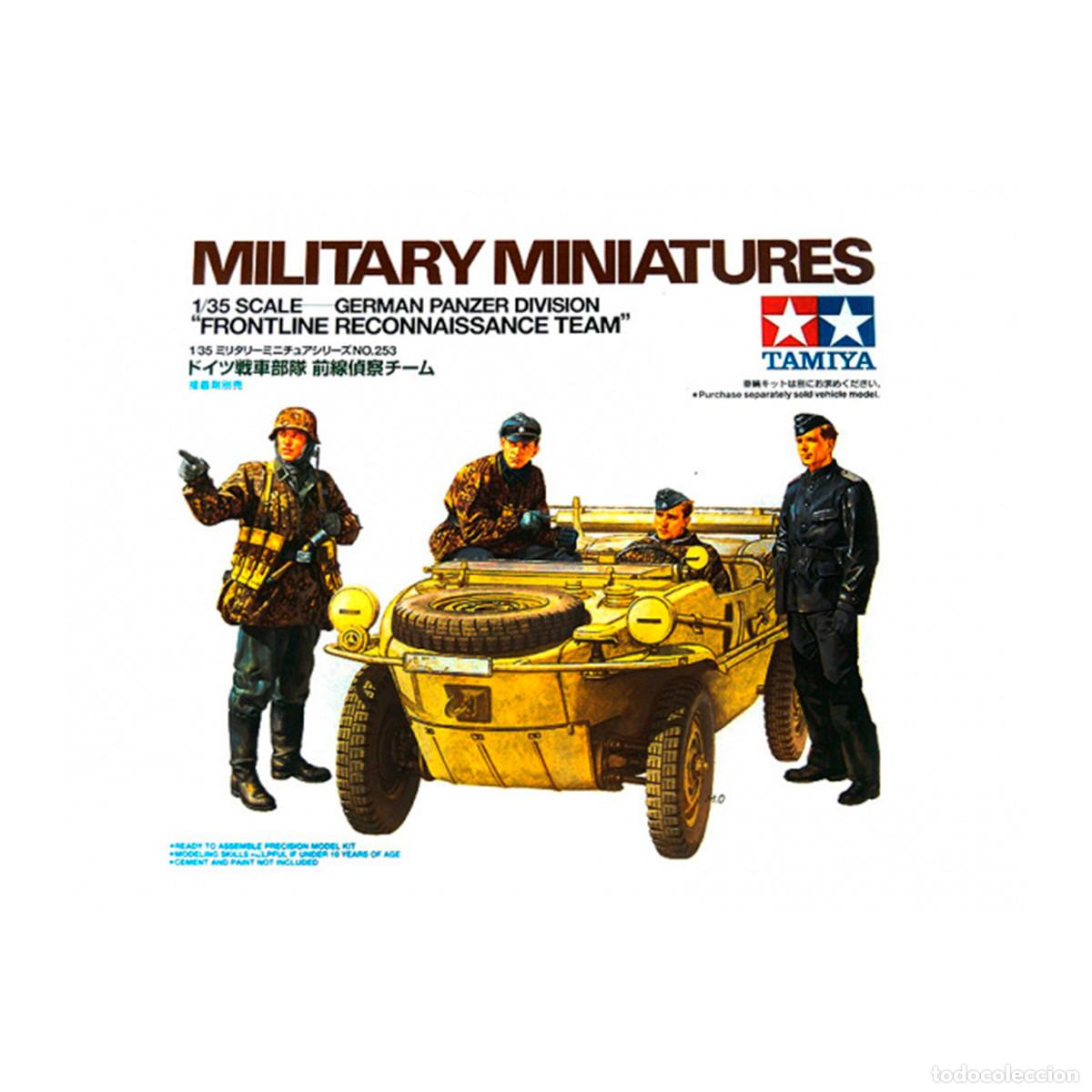 Maquetas: Maqueta Tamiya 1/35 German Panzer Div. Recon. Team