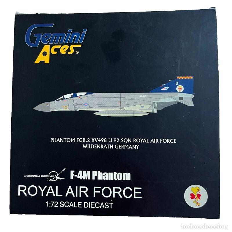 Maquetas: Gemini Jets Aces GARAF4005 McDonnell Douglas F-4M Phantom II RAF No.92 Sqn, RAF Wildenrath, Alemania
