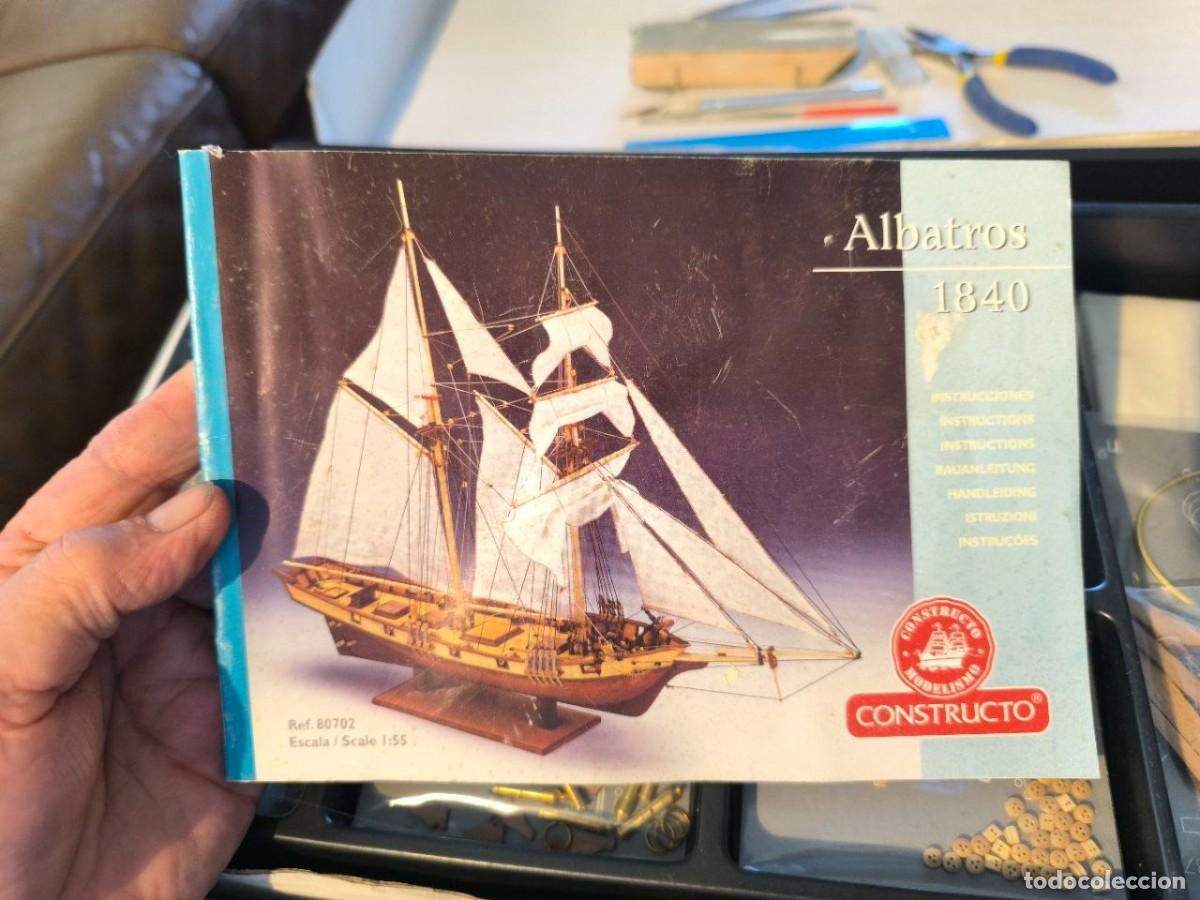 Maquetas: KIT DE MADERA CONSTRUCTO ALBATROS Baltimore 1840 BARCO MODELISMO NAVAL esc. 1:55 - Foto 7