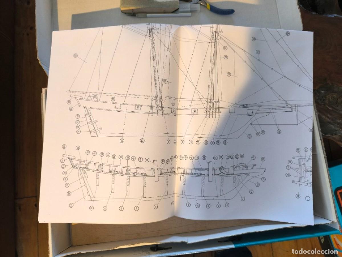 Maquetas: KIT DE MADERA CONSTRUCTO ALBATROS Baltimore 1840 BARCO MODELISMO NAVAL esc. 1:55 - Foto 14