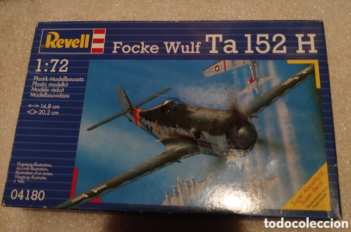 Maquetas: Focke Wulf Ta 152 H. Revell. Escala 1:72