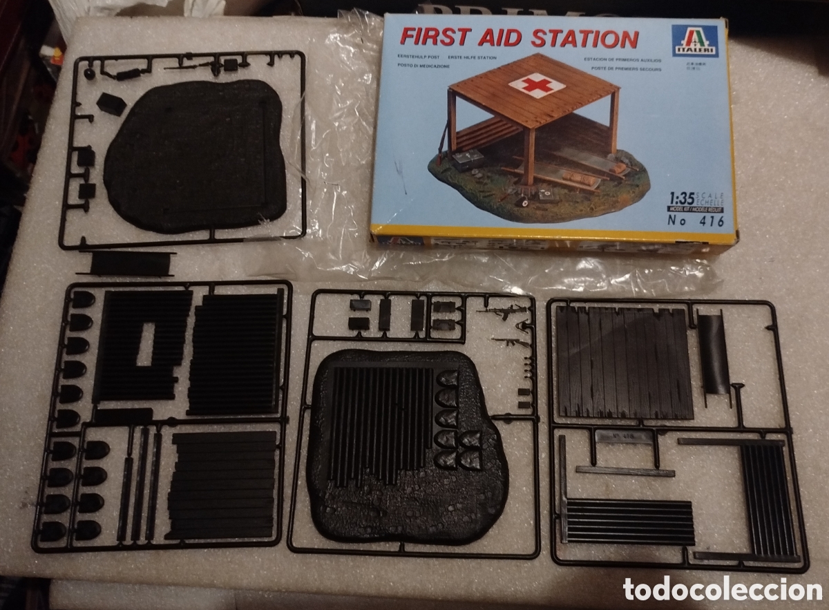 Maquetas: First aid station. Escala 1:35. Italeri - Foto 2