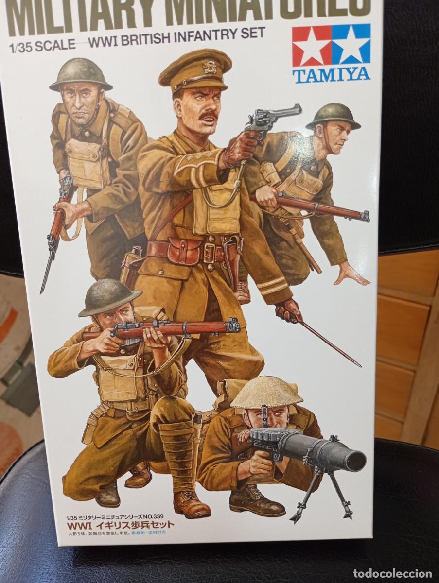 Maquetas: Maqueta Tamiya Soldados Brit&aacute;nicos 1&ordf;GM. Escala 1/35 precintada