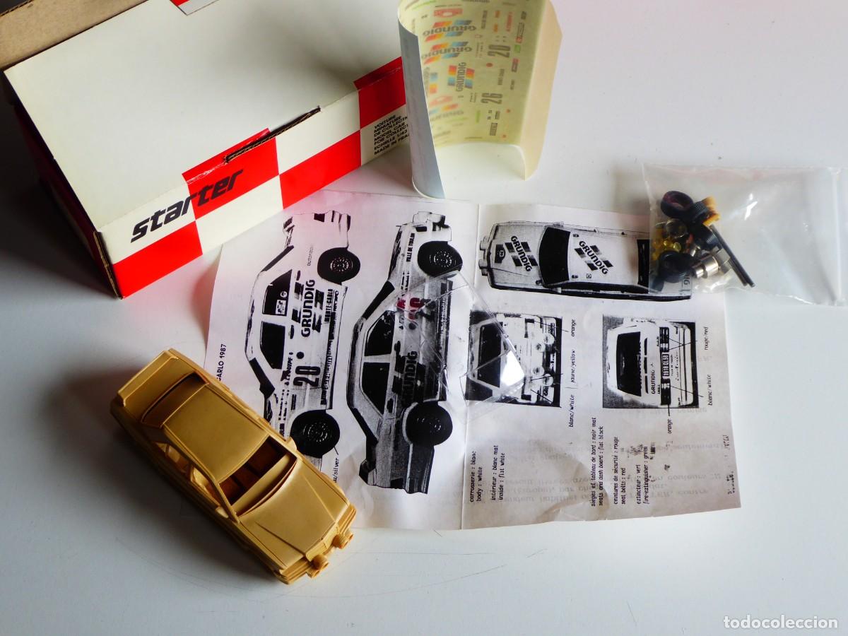 Maquetas: 1/43 Starter Kit Mercedes Benz 190E 2.3 16 Grundig #20 #26 Rallye Monte Carlo 1987 Snobeck Darniche