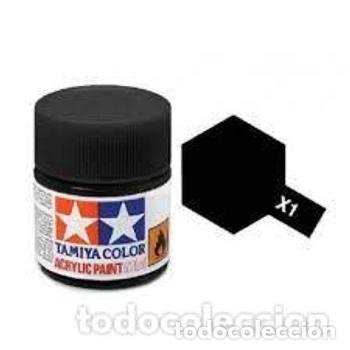 Models: TAMIYA - X1 NEGRO BRILLO