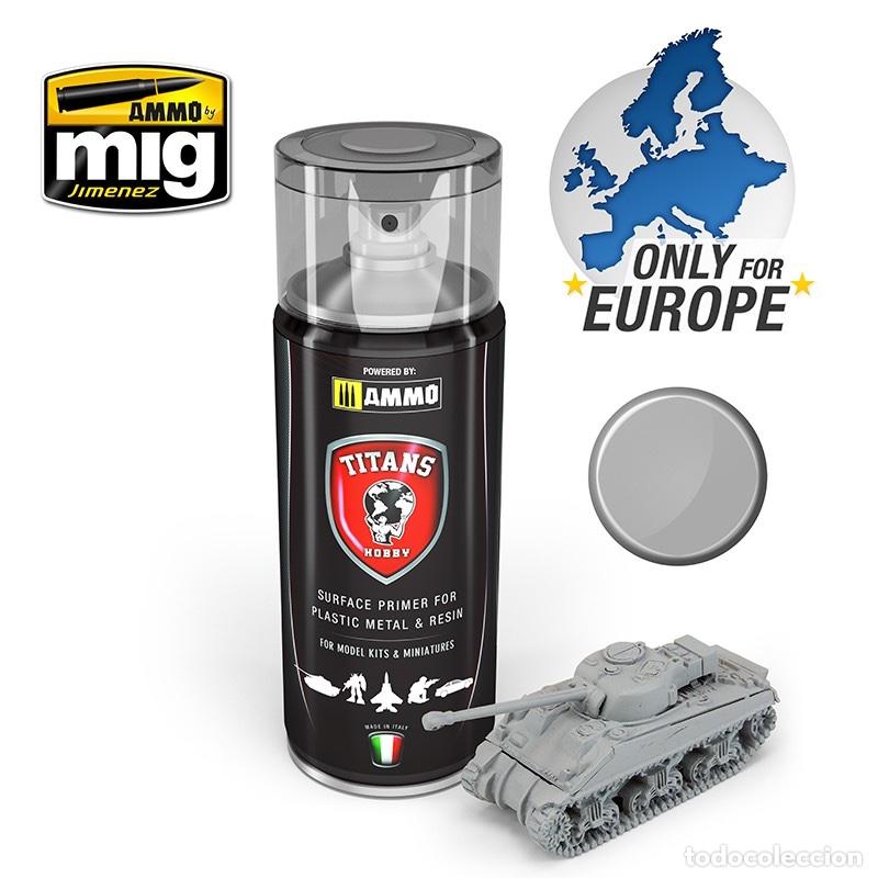 Maquetas: TITAN GRIS CLARO MATE TTH102
