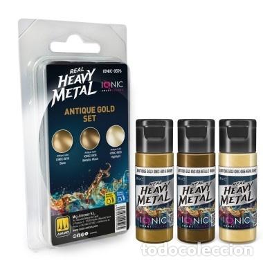 Maquetas: IONIC - Set Real Heavy Metal - Oro Antiguo