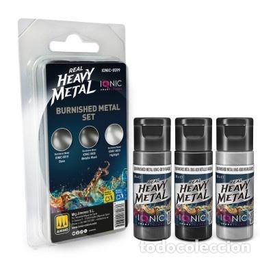 Maquetas: IONIC - Set Real Heavy Metal - Metal Bru&ntilde;ido 0599